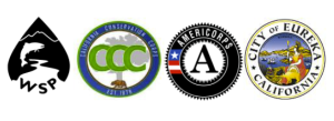 CCC americorps sps city of eureka logos