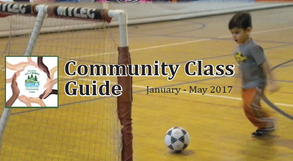 Eureka Parks and Recreation Community Class Guide is now on line.