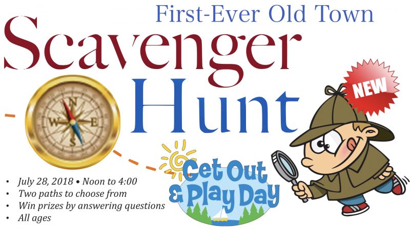 New! Fun Family Scavenger Hunt on Get Out and Play Day