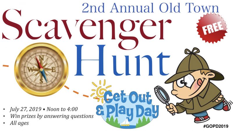 Fun Family Scavenger Hunt on Get Out and Play Day