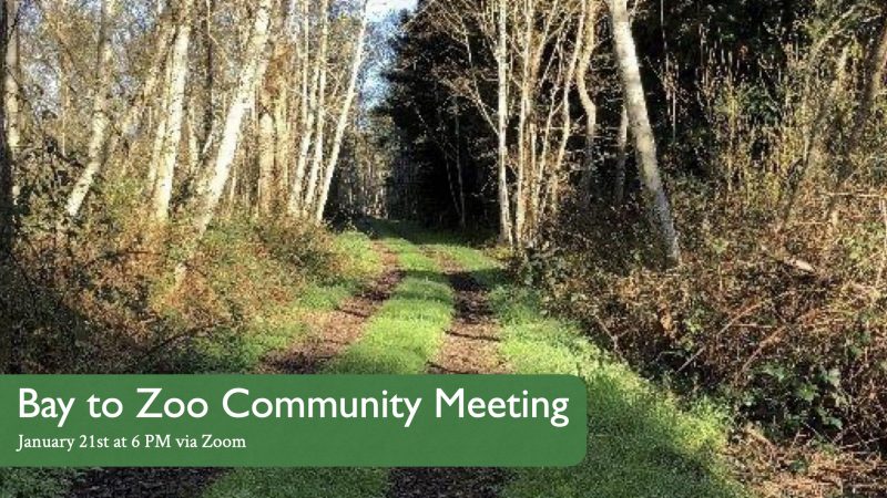 Bay to Zoo Community Meeting