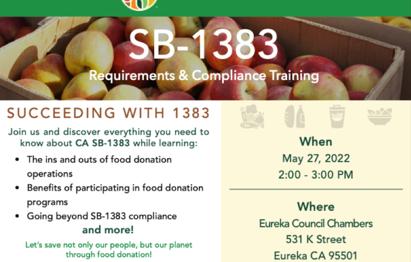 Succeeding with SB 1383 (for food businesses)